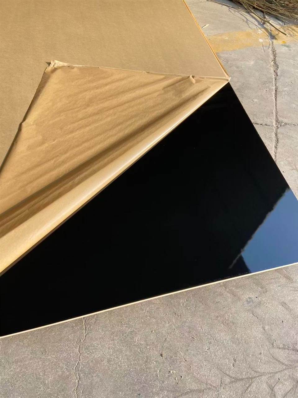 High Gloss UV Marine Laminate Melamine Plywood high quality