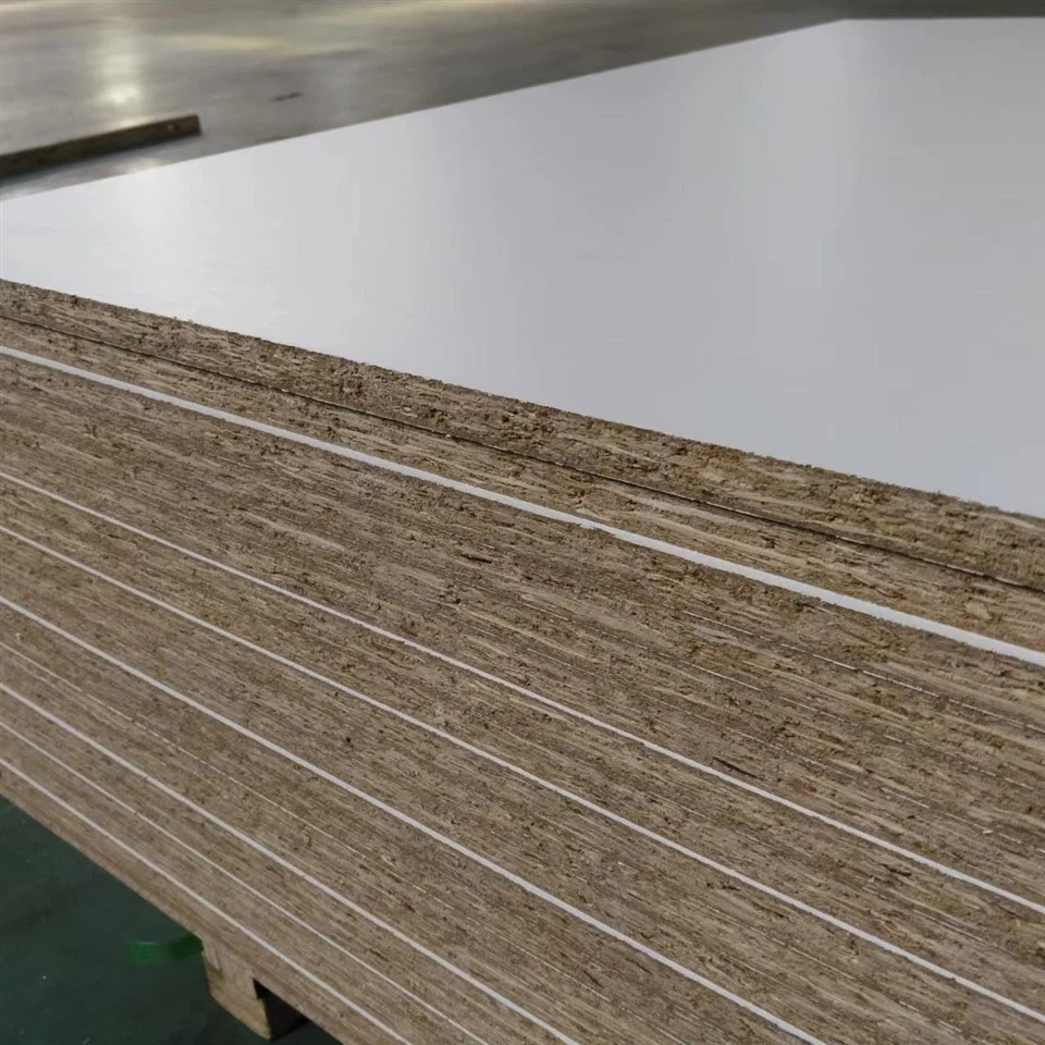 White Laminated Particle Board Melamine Chipboard For Furniture